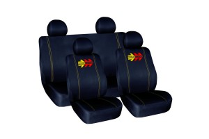 Καλυμματα Σετ Μομο ΜΑΥΡΟ/ΚΙΤΡΙΝΟ