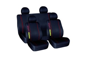 Καλυμματα Σετ Μομο ΜΑΥΡΟ/ΚΟΚΚΙΝΟ