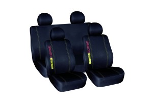 Καλυμματα Σετ Μομο ΜΑΥΡΟ/ΚΙΤΡΙΝΟ