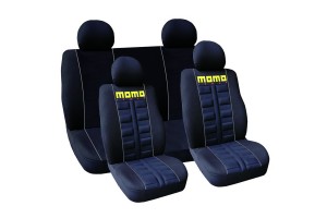 Καλυμματα Σετ Μομο ΜΑΥΡΟ/ΓΚΡΙ