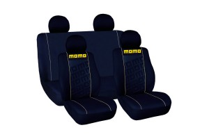 Καλυμματα Σετ Μομο ΜΑΥΡΟ/ΓΚΡΙ