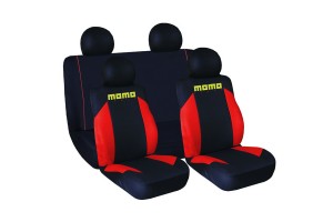 Καλυμματα Σετ Μομο ΜΑΥΡΟ/ΚΟΚΚΙΝΟ