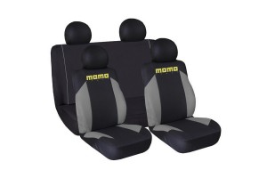Καλυμματα Σετ Μομο ΜΑΥΡΟ/ΓΚΡΙ