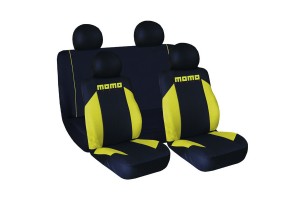 Καλυμματα Σετ Μομο ΜΑΥΡΟ/ΚΙΤΡΙΝΟ