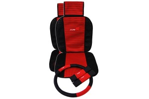 Πλατοκαθισμα Ακαπουλκο ΜΑΥΡΟ/ΚΟΚΚΙΝΟ