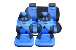 Καλυμματα Σετ 3 Σε 1 X-SPEED ΜΑΥΡΟ/ΜΠΛΕ