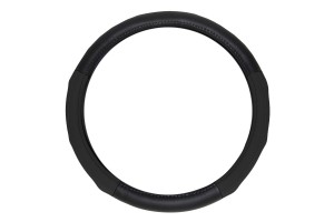 Καλυμμα Δερματινο Διχρωμο 38cm Μαυρο