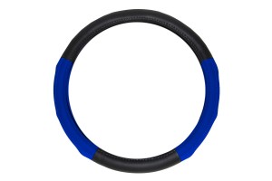 Καλυμμα Δερματινο Διχρωμο 38cm ΜΑΥΡΟ/ΜΠΛΕ