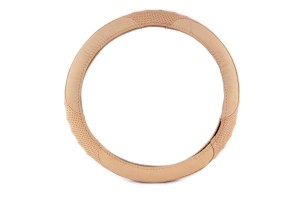 Καλυμμα Τιμονιου Δερμα 39cm Μπεζ