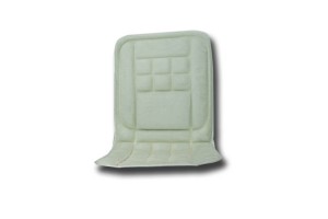 Πλατοκάθισμα αυτοκινήτου γουνάκι 1τμχ μπροστινό λευκό