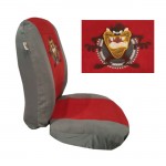 Σετ Καλύμματα Αυτοκινήτου 18τμχ Πετσετέ Taz Γκρι/Κόκκινο Auto Gs Σετ Καλύμματα Αυτοκινήτου 18τμχ Πετσετέ Taz Γκρι/Κόκκινο Auto Gs