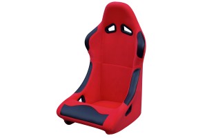 Καθισμα Κουβας Υφασματινο ΜΑΥΡΟ/ΚΟΚΚΙΝΟ