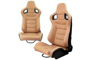 Καθισμα Αγωνιστικο Δερματινη Νεο ΜΠΕΖ-ΔΕΞΙ