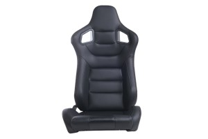 Καθισμα Αγωνιστικο Δερματινη Νεο ΜΑΥΡΟ-ΑΡΙΣΤΕΡΟ