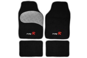 Μοκετες Σεt 450g ΤYPE-R Special ΜΑΥΡΟ/ΑΣΗΜΙ