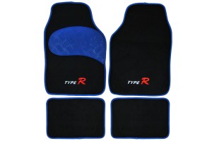 Μοκετες Σεt 450g ΤYPE-R Special ΜΑΥΡΟ/ΜΠΛΕ