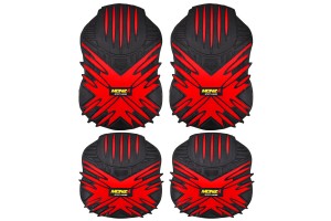 Πατακια Σετ Mονζα ΜΑΥΡΟ/ΚΟΚΚΙΝΟ