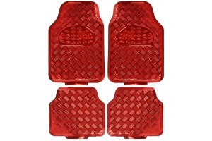 Πατακια Σετ Αλουμινιου Κοκκινο