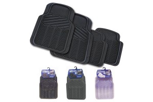 Πατακια Λαστιχο Σετ 4 Τεμαχιων Μαυρο