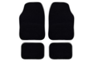 Μοκετες Σετ Με Ρελι ΜΑΥΡΟ/ΓΚΡΙ