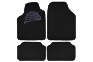 Μοκετα Σετ 'CLASSIC COLOURS' Με Ρελι Μαυρο