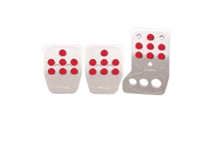 Πενταλ 3 Τεμ Racing ΑΣΗΜΙ/ΚΟΚΚΙΝΟ