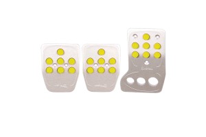 Πενταλ 3 Τεμ Racing ΑΣΗΜΙ/ΚΙΤΡΙΝΟ