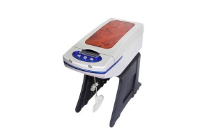 Κονσολα Με Μπλε Neon Light ΑΣΗΜΙ/ΞΥΛΟ