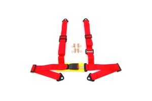 Ζωνη Αγωνιστικη 4 Σημειων Κοκκινο