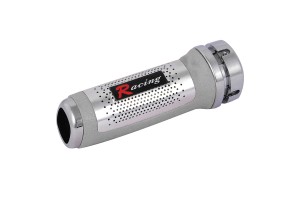 Διακοσμητικο Λεβιε Χειροφρενου Racing - ΑΣΗΜΙ/ΓΚΡΙ