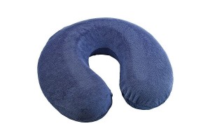 Ανατομικό / Ορθοπεδικό Μαξιλαράκι Υποστήριξης Λαιμού Memory Foam & Latex 3012371 29x10x25.5cm Μπλε 1 Τεμάχιο