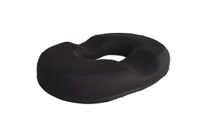 Ανατομικό / Ορθοπεδικό Μαξιλαράκι Θέσης / Καθίσματος Memory Foam RK19006 34.5x43x8cm Μαύρο 1 Τεμάχιο