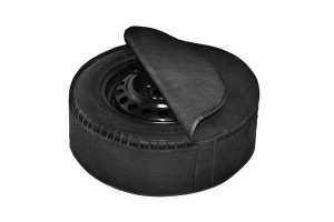 Θήκη Ρεζέρβας Αυτοκινήτου Μαύρο Χρώμα Με Φερμουάρ Size A 50cm X 13cm Amio 02033