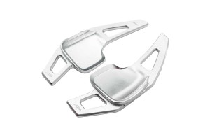 Paddles Shift Αλουμινίου Για Bmw Σειρά 5 F10 10-17 Ασημί 2 Τεμάχια