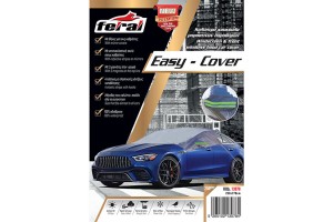 Ηλιοπροστασία - Καλύπτρα Εξωτερική Μπροστινών Παραθύρων Ενισχυμένη Feral 250x170cm Με Αντανακλαστική Ταινία Στους Καθρέπτες & Ιμάντες Πρόσδεσης 1 Τεμάχιο