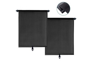 Ηλιοπροστασία Αυτοκινήτου Για Το Πίσω Τζάμι 45x55cm 2 Τεμάχια