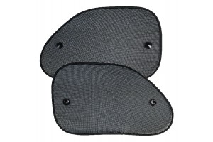 Ηλιοπροστασίες Αυτοκινήτου Feral Για Τα Πλαϊνά Τζάμια Οβάλ Super Uv 65x38cm 2 Τεμάχια