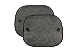 Ηλιοπροστασία Αυτοκινήτου Feral Για Τα Πλαϊνά Τζάμια Τετράγωνη Super Uv 44x36cm 2 Τεμάχια