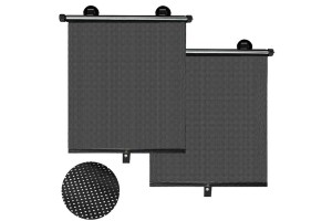 Ηλιοπροστασίες Αυτοκινήτου Feral Για Τα Πλαϊνά Τζάμια Ρολό 40x45cm 2 Τεμάχια