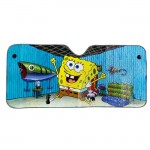 Ηλιοπροστασία Παρμπρίζ Αλουμινίου Sponge Bob 60x130cm 2384 1 Τεμάχιο