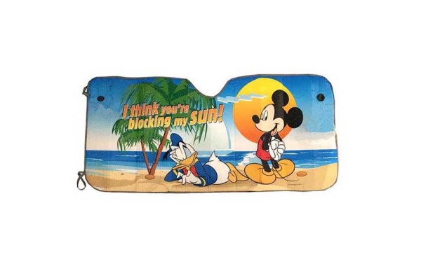 Ηλιοπροστασία Παρμπρίζ Αλουμινίου Mickey And Donald 60x130cm 9903007 1 Τεμάχιο