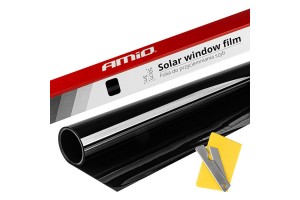 Αντιηλιακή Μεμβράνη Φιμέ Ultra Dark Black 50x300cm (1%) Amio 02936 1 Τεμάχιο