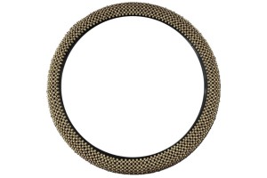 Κάλυμμα Τιμονιού Αυτοκινήτου Ξύλινο Με Μπίλιες Medium 38cm 1 Τεμάχιο