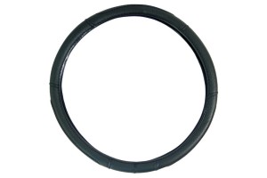 Κάλυμμα Τιμονιού Φορτηγού Δερματίνη Με Γαζιά Μαύρο Xxxl 47cm 1 Τεμάχιο