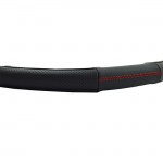 Κάλυμμα Τιμονιού Αυτοκινήτου Δερματίνη Serius D Μαύρο Με Κόκκινη Ραφή Medium 38cm