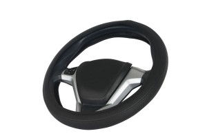 Κάλυμμα Τιμονιού Αυτοκινήτου Δερματίνη Otom Easy-Fit F-39 Μαύρο Medium 37-39cm 1 Τεμάχιο