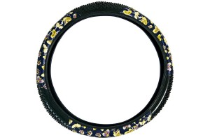 Κάλυμμα Τιμονιού Αυτοκινήτου Δερματίνη Πεταλούδες 1 Τεμάχιο