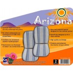 Πλατοκάθισμα Αυτοκινήτου Ψάθα Arizona Μπλε 2 Τεμάχια Πλατοκάθισμα Αυτοκινήτου Ψάθα Arizona Μπλε 2 Τεμάχια