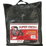 Πλατοκαθίσματα Αυτοκινήτου Πετσετέ Super Fresh Γκρι 2 Τεμάχια