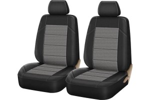 Καλύμματα Αυτοκινήτου Super Fit All In One Μαύρο-Γκρι Ζευ 4 Τεμάχια